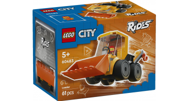 LEGO City 60483 Járgányok – Építőipari rakodó