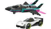 LEGO City 60489 Repülő vs. autó