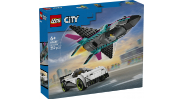 LEGO City 60489 Repülő vs. autó