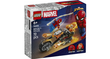 LEGO Super Heroes 76335 Pókember a motoros Szellemlovas ellen