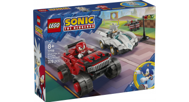 LEGO Sonic 77118 Silver autója Knuckles monster truckja ellen