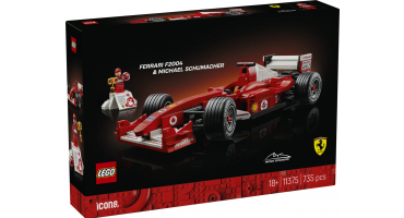 LEGO 11375 Ferrari F2004 és Michael Schumacher