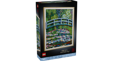 LEGO Art 31220 Claude Monet – Híd a vízililiomos tó felett