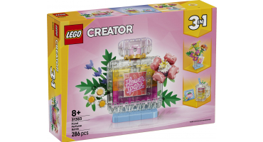 LEGO 31383 Parfümös üveg és virágos dekoráció