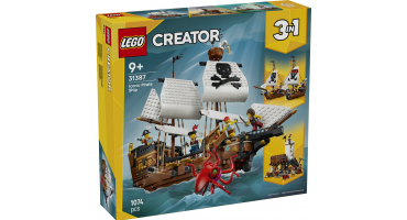 LEGO Creator 31387 Ikonikus kalózhajó