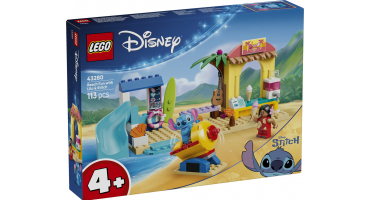 LEGO & Disney Princess™ 43280 Lilo és Stitch tengerparti kalandja