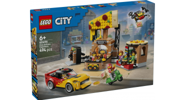 LEGO 60496 Pizzéria kiszállító járművekkel