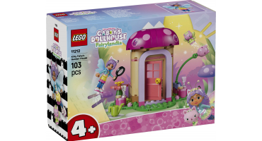 LEGO Gabby babaháza 11212 Cicatündér kerti háza