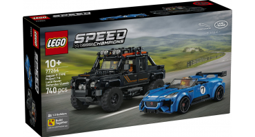LEGO 77264 Jaguar Project 7 és Land Rover Defender