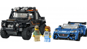 LEGO 77264 Jaguar Project 7 és Land Rover Defender