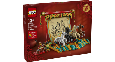 LEGO 80119 Vágtázó lovakat ábrázoló festmény