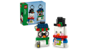 LEGO Karácsonyi termékek 40812 Hóemberes karácsonyi díszek