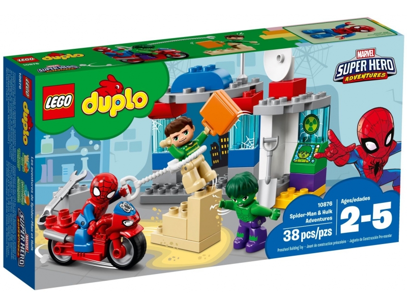 LEGO DUPLO 10876 Pókember és Hulk kalandjai