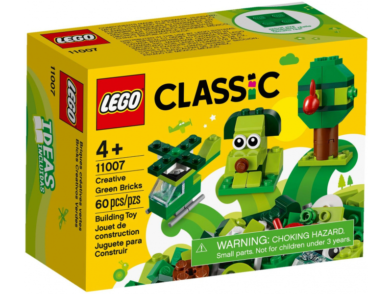 LEGO Classic 11007 Kreatív zöld kockák