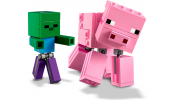 LEGO Minecraft™ 21157 BigFig malac Zombibabával