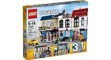 LEGO Creator 31026 Kerékpárüzlet és Kávéház