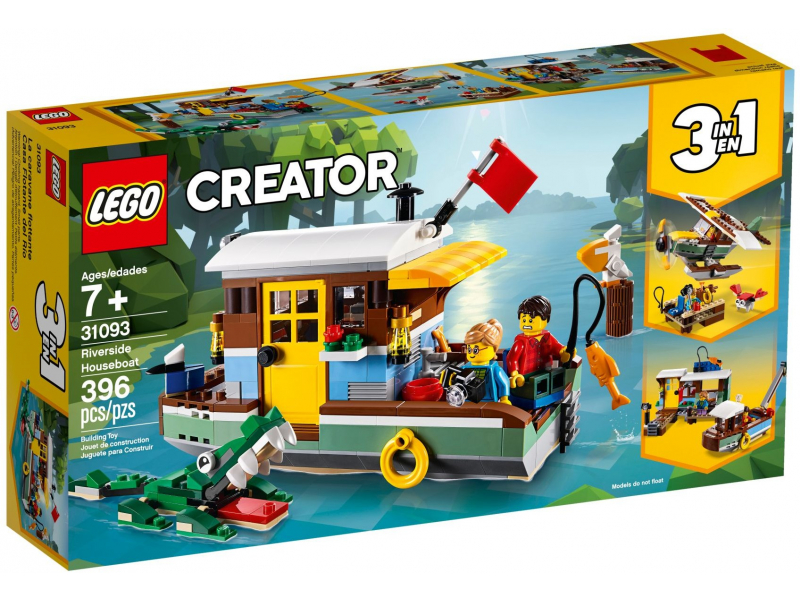 LEGO Creator 31093 Folyóparti lakóhajó