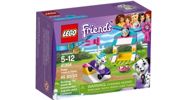 LEGO Friends 41304 Kutyatrükkök és jutalomfalatok
