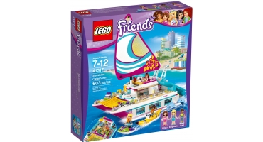 LEGO Friends 41317 Napsütötte katamarán