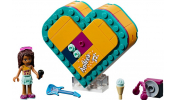 LEGO Friends 41354 Andrea Szív alakú doboza
