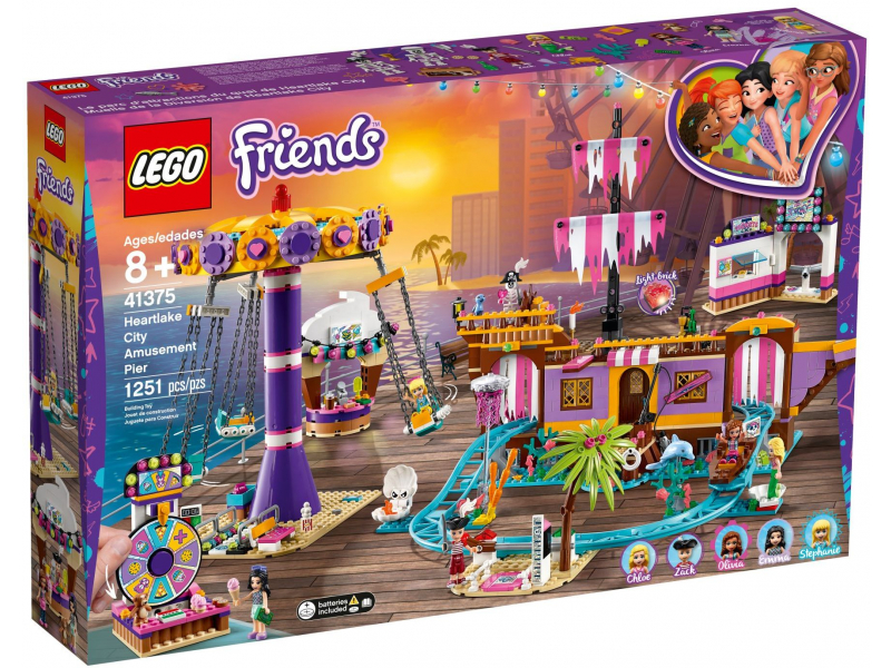 LEGO Friends 41375 Tengerparti Vidámpark