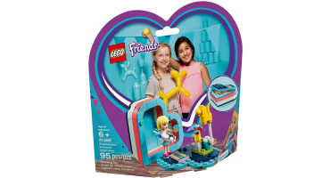 LEGO Friends 41386 Stephanie nyári szív alakú doboza
