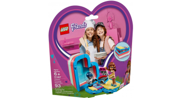 LEGO Friends 41387 Olivia nyári szív alakú doboza
