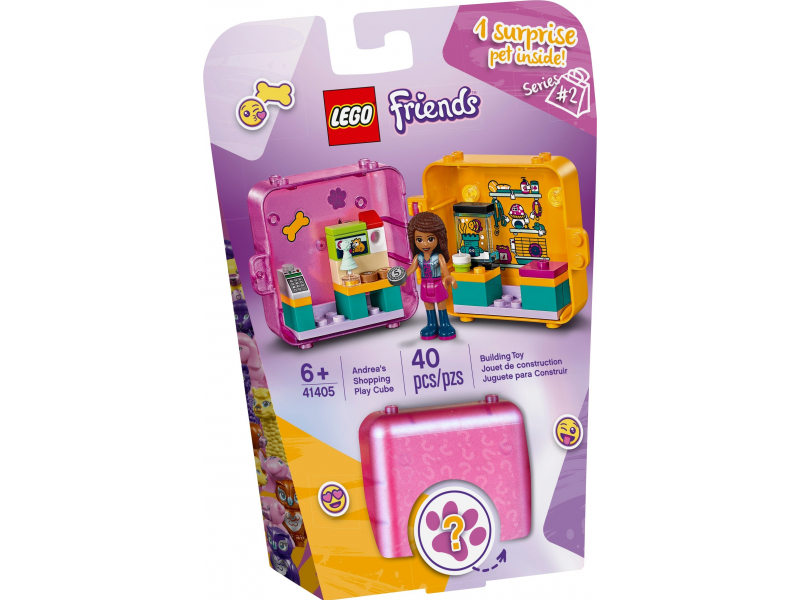 LEGO Friends 41405 Andrea shopping dobozkája