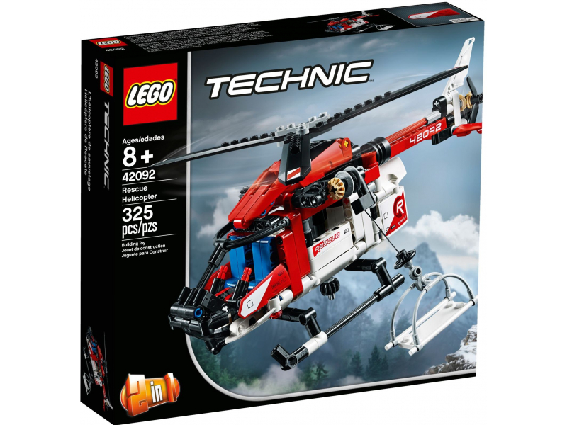 LEGO Technic 42092 Mentőhelikopter (a csomagolás enyhén sérült)
