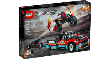 LEGO Technic 42106 Kaszkadőr teherautó és motor