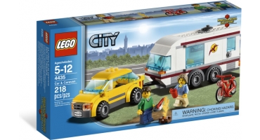LEGO City 4435 Autó & lakókocsi