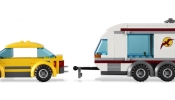 LEGO City 4435 Autó & lakókocsi