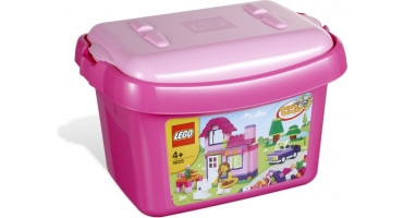 LEGO Classic 4625 LEGO Rózsaszín elemtartó doboz (224 db)