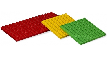 LEGO DUPLO 4632 DUPLO Építőlapok (3 db)