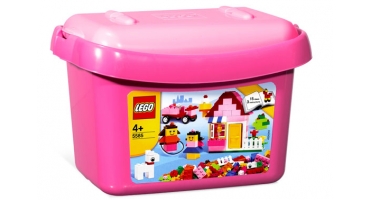 LEGO Classic 5585 Pink elemtartó doboz (216 db)