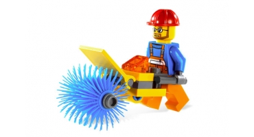 LEGO City 5620 Utcaseprő talicskával