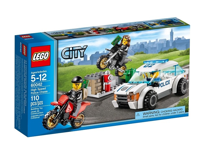 LEGO City 60042 Száguldó rendőrségi üldözés