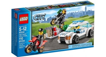 LEGO City 60042 Száguldó rendőrségi üldözés