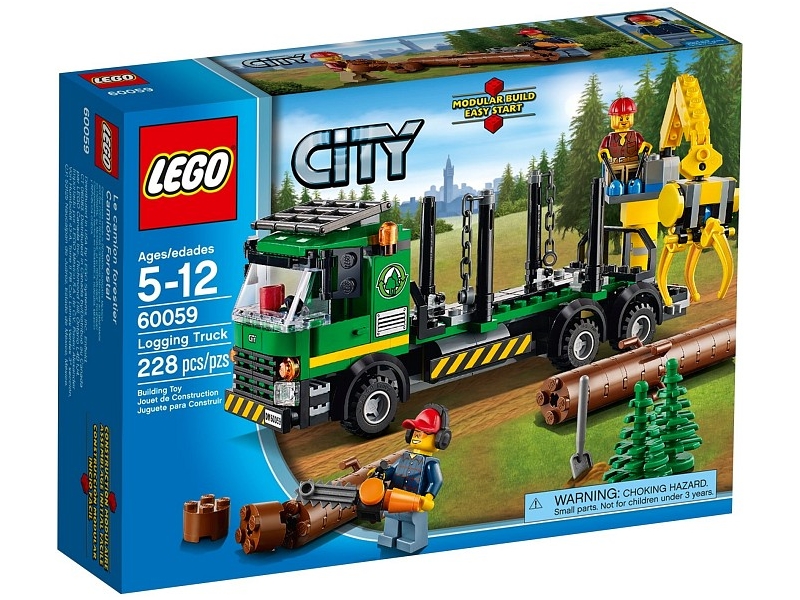 LEGO City 60059 Rönkszállító autó