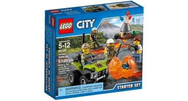 LEGO City 60120 Vulkán kezdőkészlet