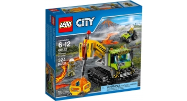 LEGO City 60122 Vulkánkutató lánctalpas jármű