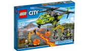 LEGO City 60123 Vulkánkutató szállítóhelikopter