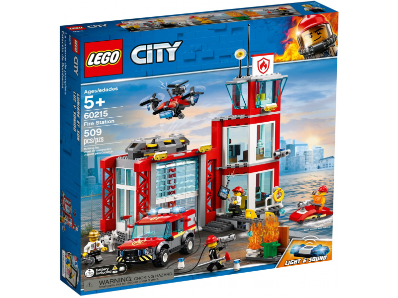 LEGO City 60215 Tűzoltóállomás