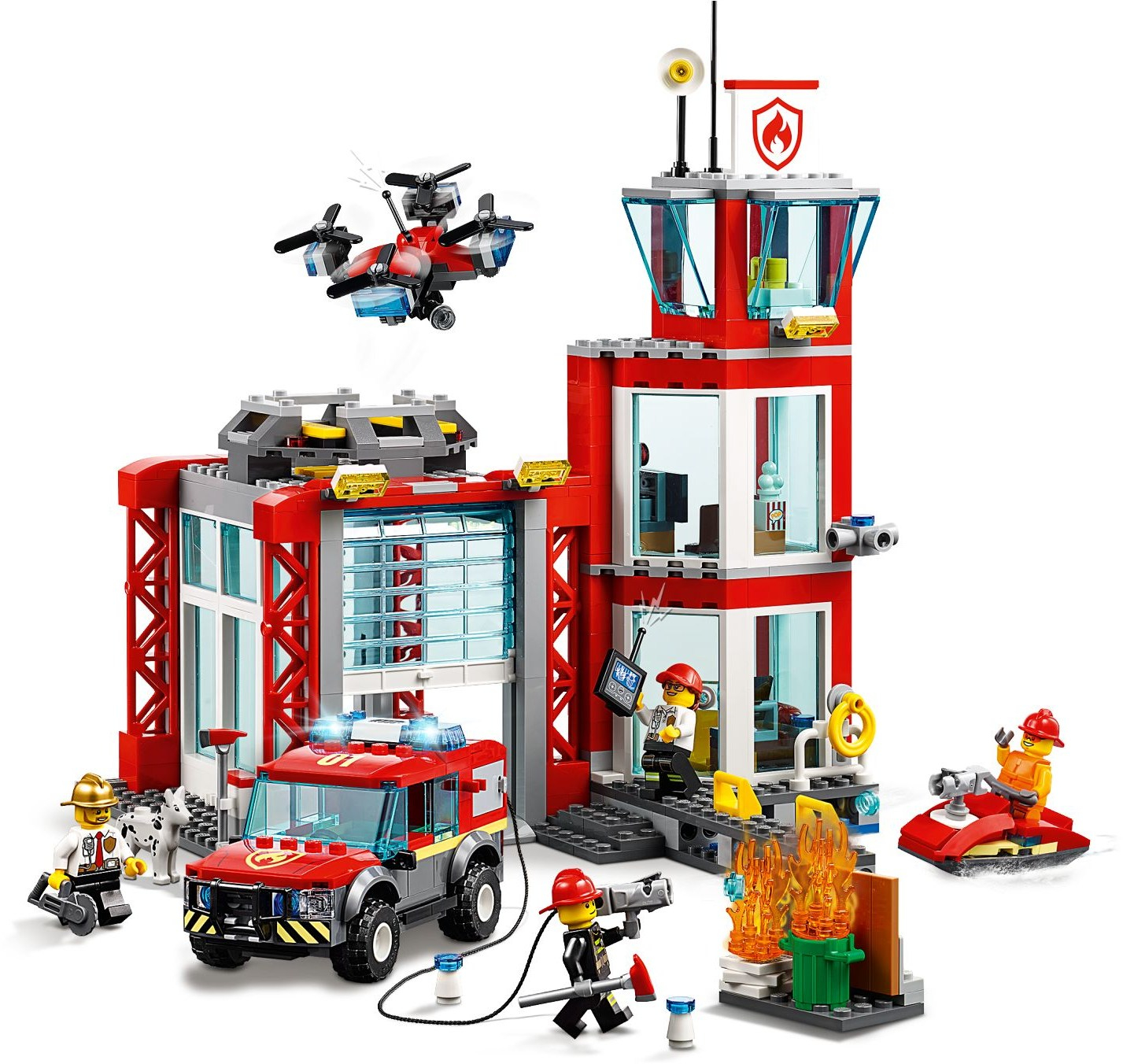 LEGO City Tűzoltóság Tűzoltóállomás és más LEGO játékok 3.000 Ft-tól