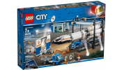 LEGO City 60229 Rakéta összeszerelés és szállítás