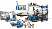 LEGO City 60229 Rakéta összeszerelés és szállítás