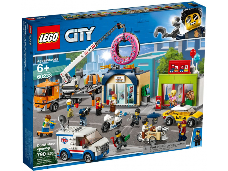 LEGO City 60233 Fánkozó megnyitó