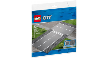 LEGO City 60236 Egyenes útszakasz és T-elágazás