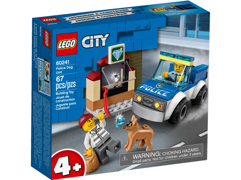 LEGO City 60241 Kutyás rendőri egység