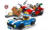 LEGO City 60242 Rendőrségi letartóztatás az országúton